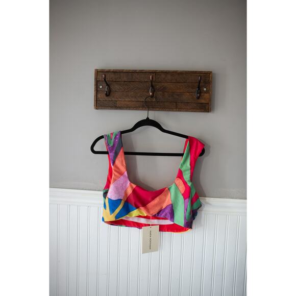 Mara Hoffman Raina top swim 2X - Picture 3 of 3